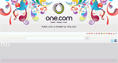 Desktop Screenshot of 4ufan.com